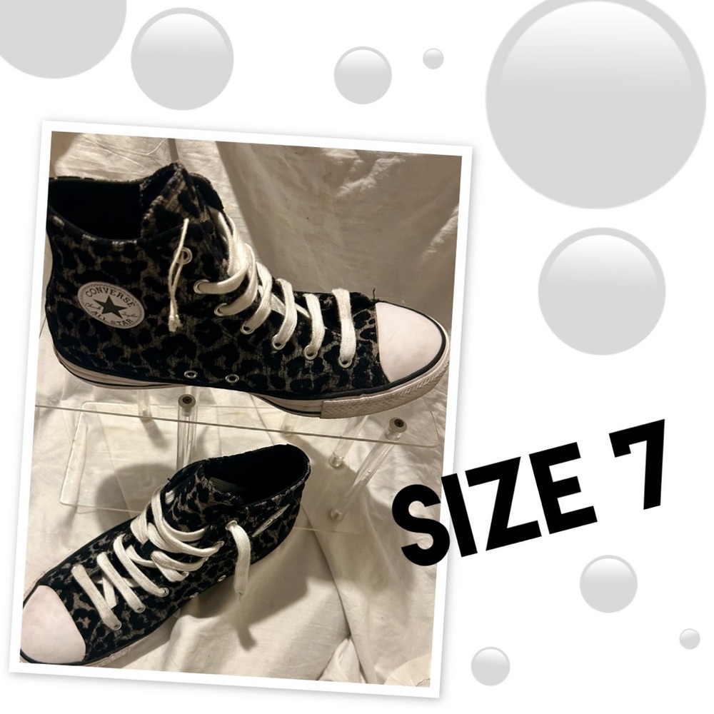 Converse Chuck Taylor All Star Leopard Love High-Top Sneaker - Big Kid